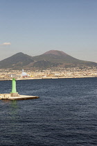Italy, Campania, Naples, Mount Vesuvius.