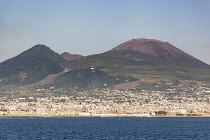 Italy, Campania, Naples, Mount Vesuvius.