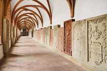 Germany, Bavaria, Wurzburg, Cathedral of St Kilian, the Cloister.