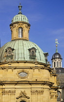 Germany, Bavaria, Wurzburg, Neumunster Church, the dome.