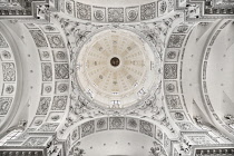 Germany, Bavaria, Munich, Theatinerkirche or St Cajetans Church, Dome interior.