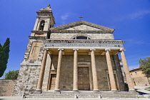 Italy, Tuscany, Val D'Orcia, Cathedral of San Salvatore.