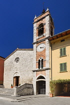 Italy, Tuscany, Val D'Orcia, San Quirico D'Orcia, Chiesa di San Francesco.