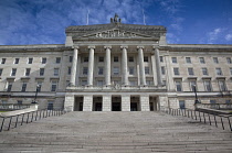 Ireland, North, Belfast, Stormont assembly building.