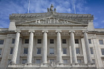 Ireland, North, Belfast, Stormont assembly building.