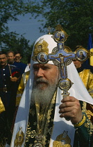Russia, Religion, Patriarch Alexy II  head of the Orthodox church.