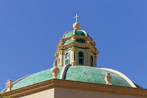 Italy, Sicily, Marsala, Dome of Santuario Maria Santisima Addolorata, Chiesa Dell Addolorata, Piazza Dell Addolorata.