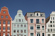 Germany, Mecklenburg-Vorpommern, Rostock, Buildings in Kropeliner Strasse.