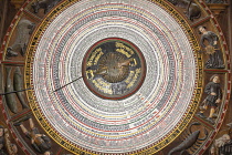 Germany, Mecklenburg-Vorpommern, Rostock, Lower part of Astronomical clock, St Marys Church, Marienkirche.