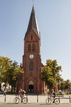 Germany, Warnemunde, Church.