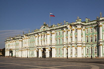 Russia, St Petersburg, The Winter Palace, Hermitage Museum, from Palace Square.