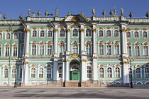 Russia, St Petersburg, The Winter Palace, Hermitage Museum, from Palace Square.