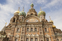 Russia, St Petersburg, Church on Spilled Blood, also Church of the Saviour on Spilled Blood.