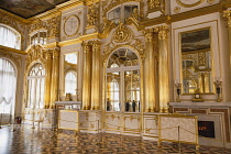 Russia, Saint Petersburg, Decorative interior, Catherine Palace, Tsarskoye Selo, Pushkin.