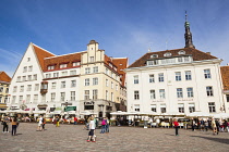 Estonia, Tallinn, Town Hall Square, Raekoja Plats.