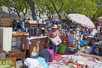 Portugal, Estredmadura, Lisbon, Alfama district, Feira da Ladra fleamarket or thieves market in Campo Santa Clara.