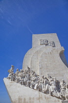 Portugal, Estredmadura, Lisbon, Belem, Monument to the Discoveries built in 1960 to commemorate the 500th anniversary of the death of Henry the Navigator.