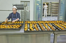 Portugal, Estredmadura, Lisbon, Belem, Pasteis de Belem cafe famous for its Pastel de Nata baked egg custard tarts.