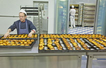 Portugal, Estredmadura, Lisbon, Belem, Pasteis de Belem cafe famous for its Pastel de Nata baked egg custard tarts.