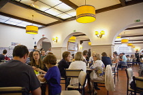 Portugal, Estredmadura, Lisbon, Belem, Pasteis de Belem cafe famous for its Pastel de Nata baked egg custard tarts.