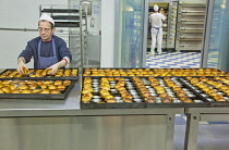 Portugal, Estredmadura, Lisbon, Belem, Pasteis de Belem cafe famous for its Pastel de Nata baked egg custard tarts.