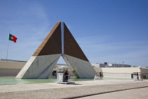 Portugal, Estredmadura, Lisbon, Belem,Monumento Combatentes Ultramar, Monument to the Overseas Combatants dedicated to soldiers of the Portuguese army who died during the Overseas War of 1961 to 1974.