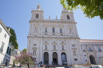 Portugal, Estredmadura, Lisbon, Alfama district, Church of Sao Vicente of Fora.
