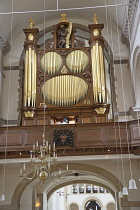 England, Hampshire, Portsmouth, Interior of the Cathedral in the old part of town.