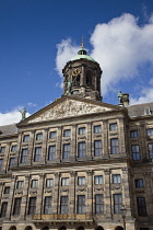Holland, North, Amsterdam, Dam Square, Exterior of the Koninklijk or Royal  Palace.