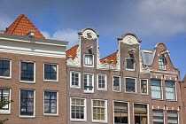 Holland, North, Amsterdam, Typical Dutch Gable houses.