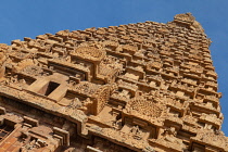 India, Tamil Nadu, Tanjore, Thanjavur, The Brihadisvara Temple in Tanjore.