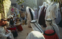 Qatar, Descendants of slaves from Mombassa at a healing seance playing music.
