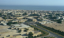 Qatar, Doha, View over the city.