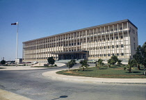 Qatar, Doha, Exterior of the Government House.