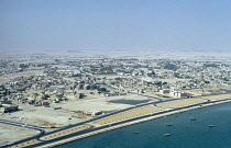 Qatar, Doha, View over La Corniche.