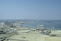 Qatar, Doha, View over the city.