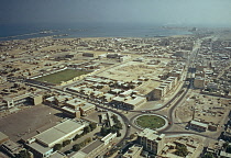 Qatar, Doha, View over the city.