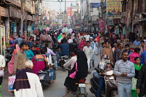 India, Uttar Pradesh, Varanasi, Dasashwamedh Ghat Road.