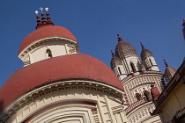 India, West Bengal, Kolkata, Dakshineswar Kali Temple.