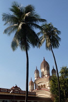 India, West Bengal, Kolkata, Dakshineswar Kali Temple.