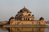 India, Bihar, Sasaram, Tomb of Emperor Sher Shah Suri in Sasaram.