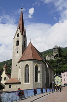 Italy, Trentino Alto Adige, Chiusa, church of Sant'Andrea.
