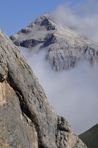 Italy, Trentino Alto Adige, Marmolada, view of Col di Lana.