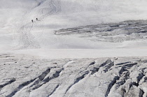 Italy, Trentino Alto Adige, Marmolada, views of the glacier on top of Marmolada.