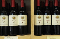 Italy, Trentino Alto Adige, Bressanone, Novella Monastery, wine bottles.