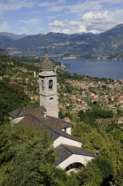 Italy, Lombardy, Lake Como, Sacra Monte d'Ossuccio.