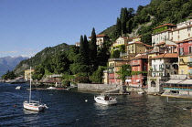 Italy, Lombardy, Lake Como, Varenna, Varenna lakeside.