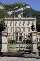Italy, Lombardy, Lake Como, grandiose Villa at Tremezzo.