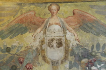 Italy, Lombardy, Sabbionetta, wall paintings by Bernardino Campi, Corridor of Orpheus, Garden Palace.
