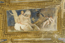 Italy, Lombardy, Sabbionetta, wall paintings by Bernardino Campi, Corridor of Orpheus, Garden Palace.